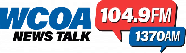 WCOA 1370 AM / 104.9 FM Logo